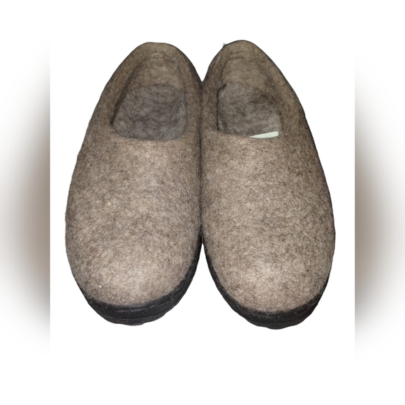 Woolen clogs Brown woolen clogs size 6 - Picture 1 of 10